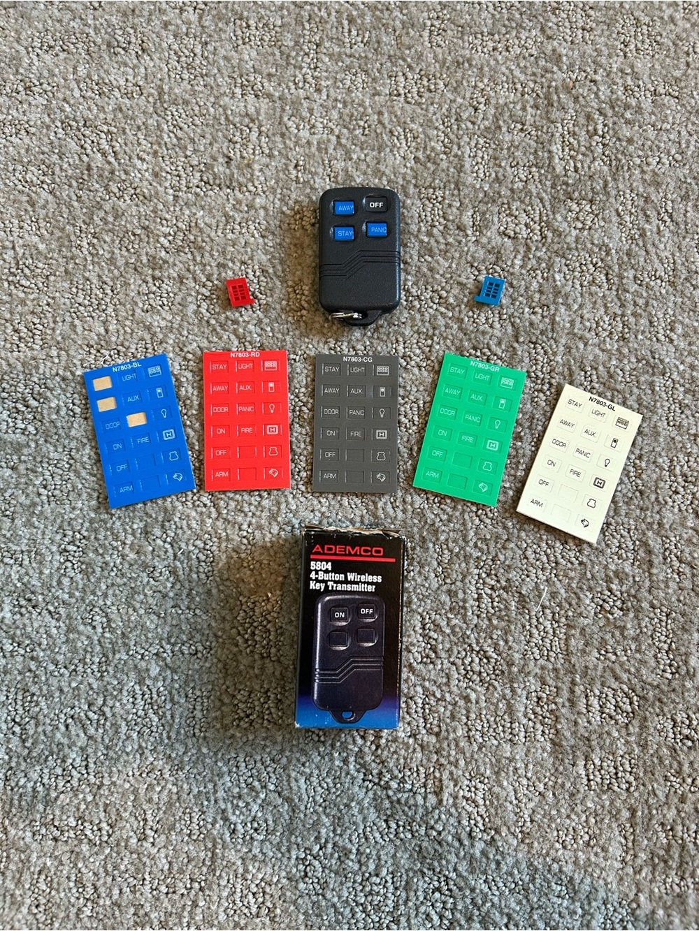 Ademco 5804BDV Talking Bi-Directional Wireless Alarm Remote